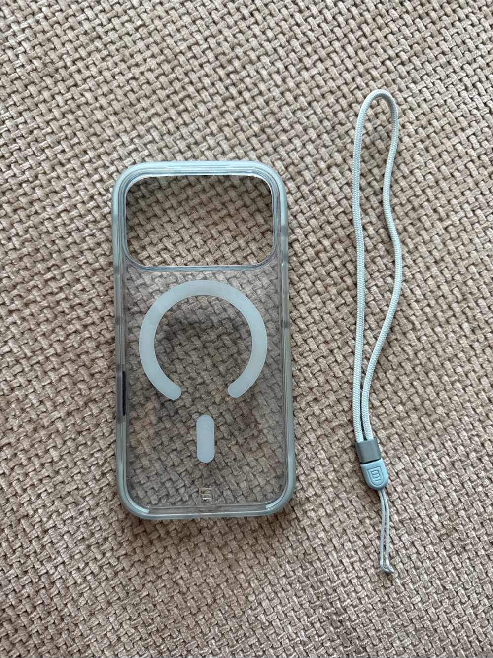 Bodyguardz iPhone 17 pro case with wrist strap
